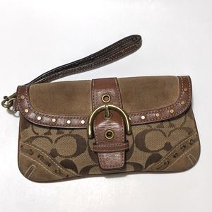 COACH WRISTLET BAG